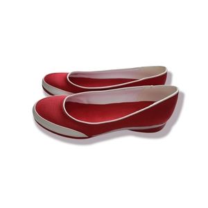 Chaps Charleen Red White Size 9 Shoes Slip On